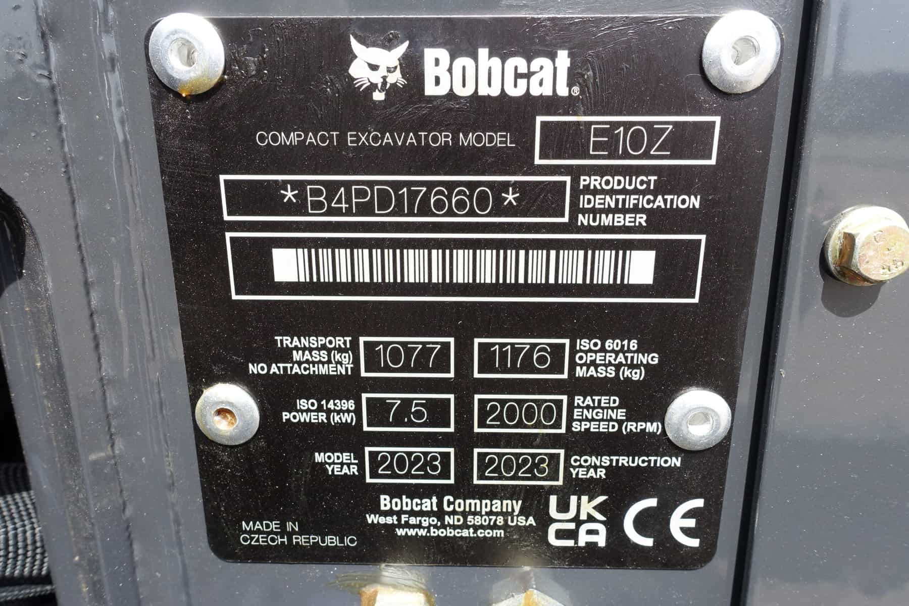 Bobcat E10Z - Afbeelding 8