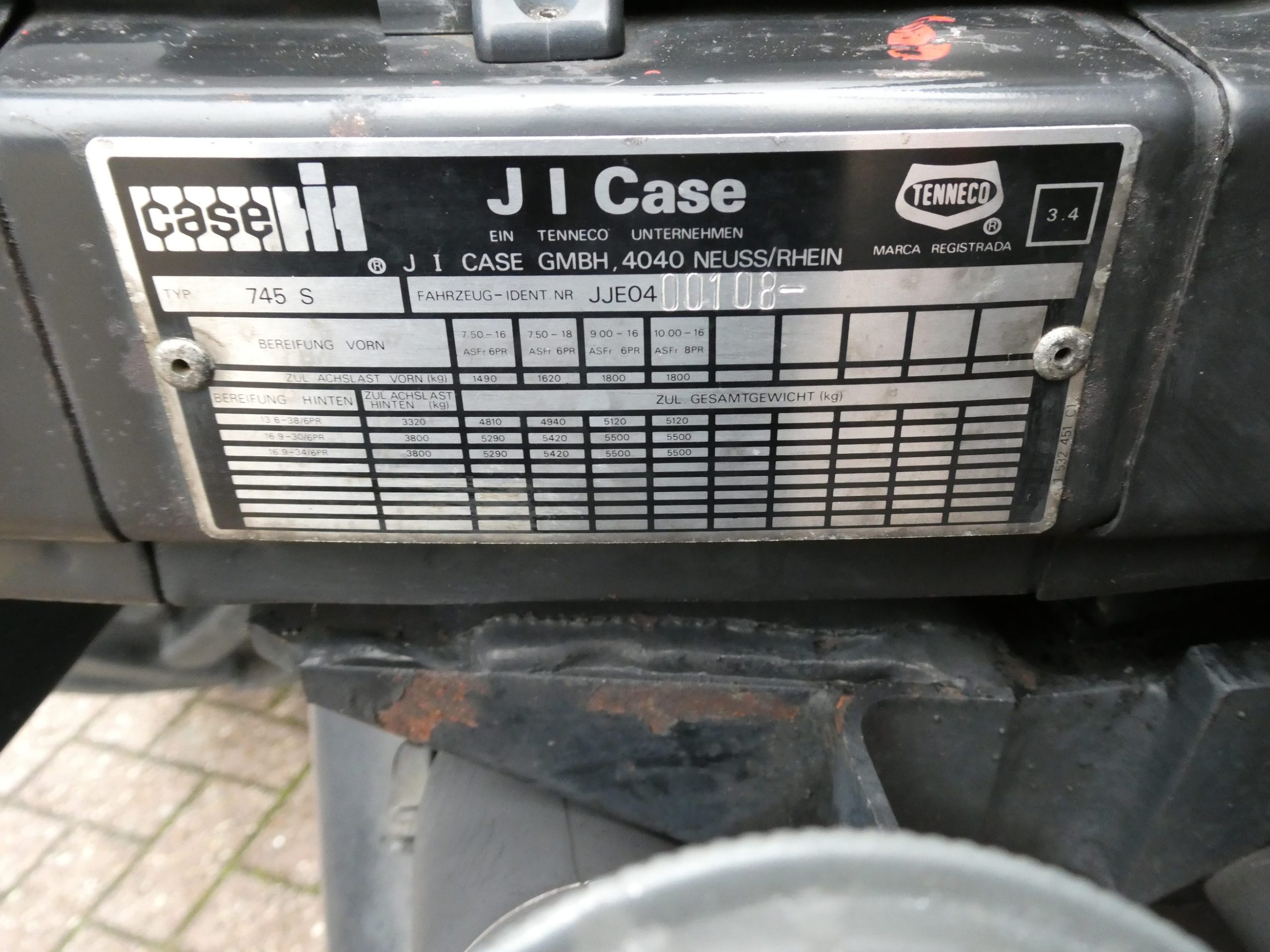 Case 745XL 2wd - Afbeelding 45