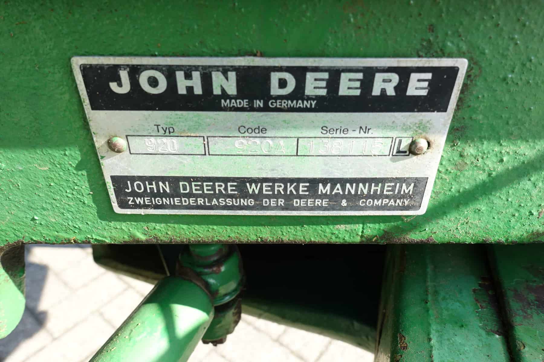 John Deere 920 - Afbeelding 24