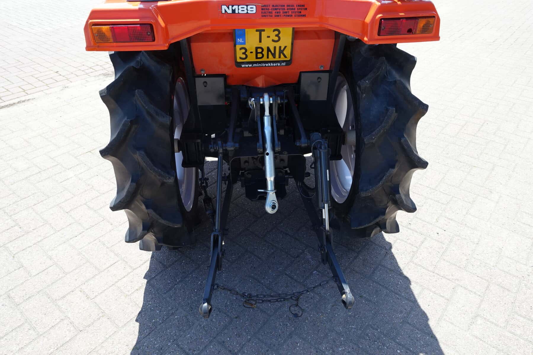 Hinomoto N189 4wd - Afbeelding 19