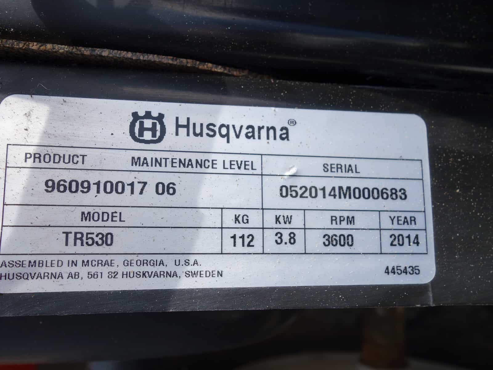 Husqvarna T530 Tuinfrees - Afbeelding 6