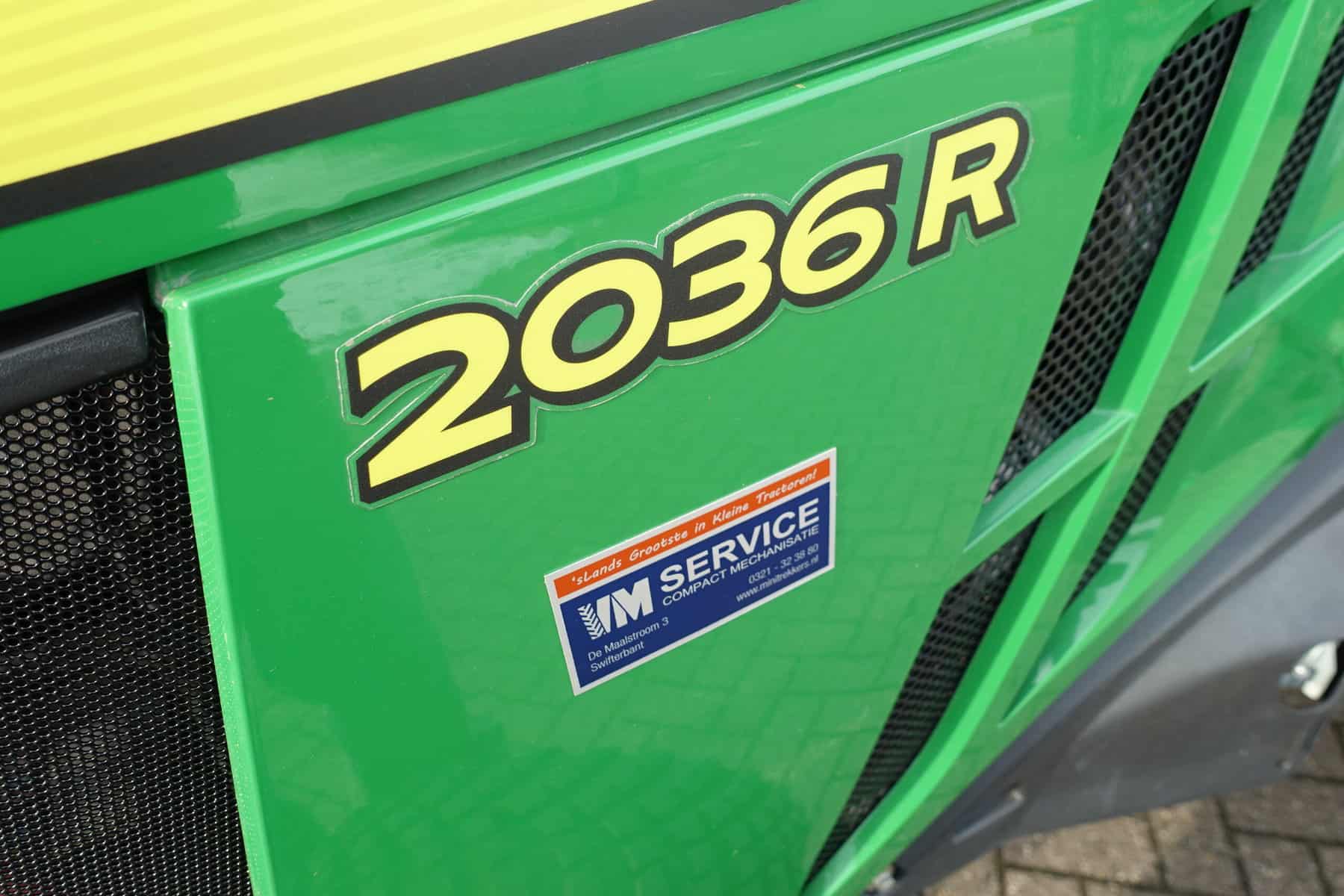 John Deere 2036R 4wd HST - Afbeelding 7