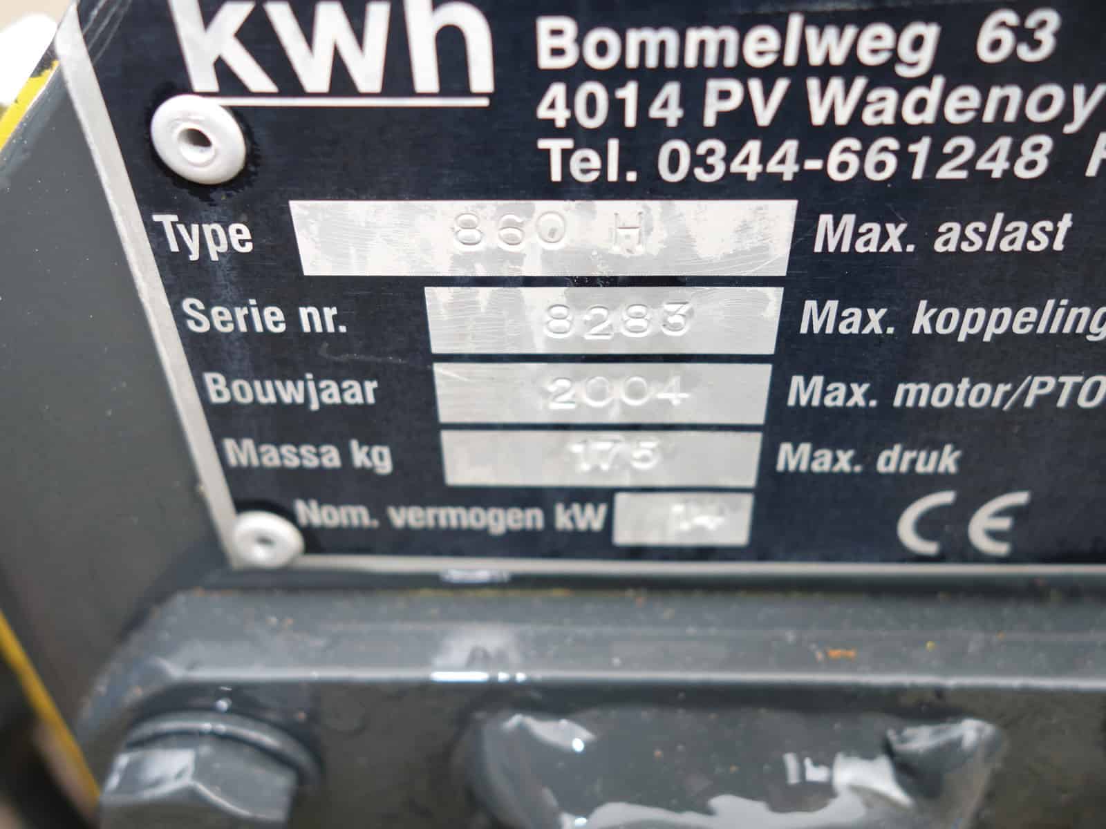 KWH 860 H Bladblazer - Afbeelding 13