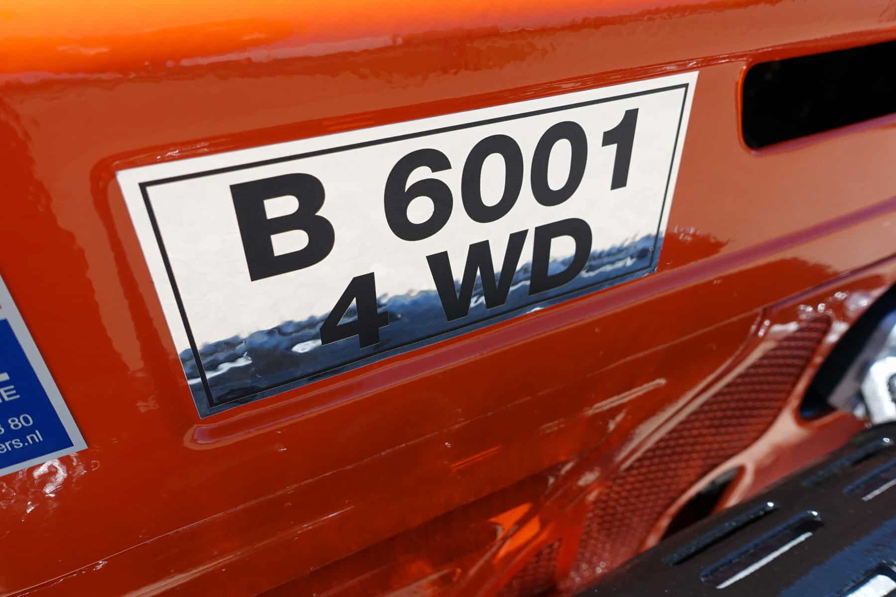 Kubota B6001 4wd - Afbeelding 6