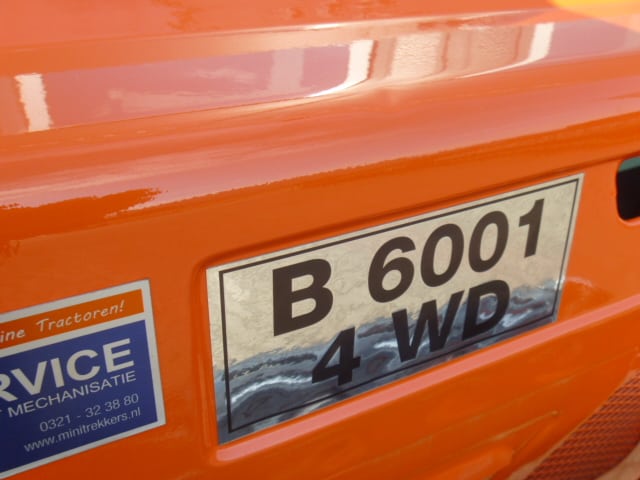 Kubota B6001 4wd - Afbeelding 7