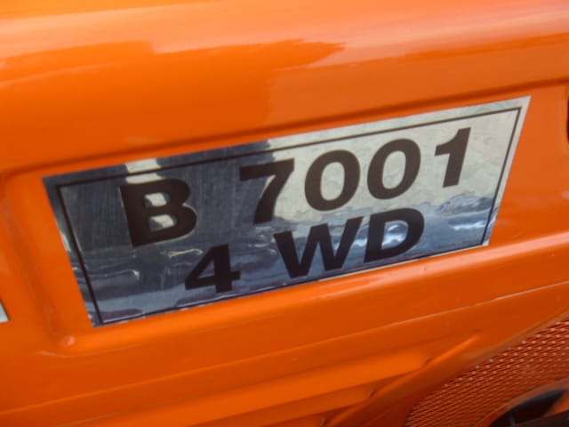 Kubota B7001 4wd - Afbeelding 6
