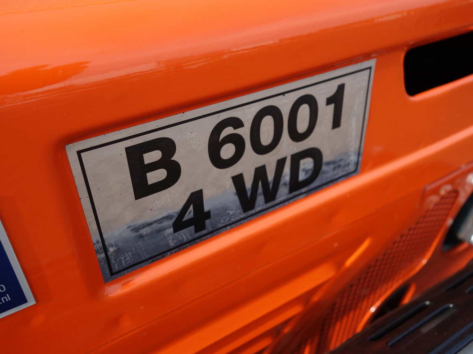 Kubota B6001 4wd - Afbeelding 6