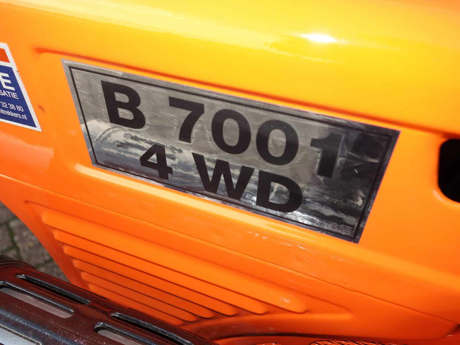 Kubota B7001 4wd - Afbeelding 6