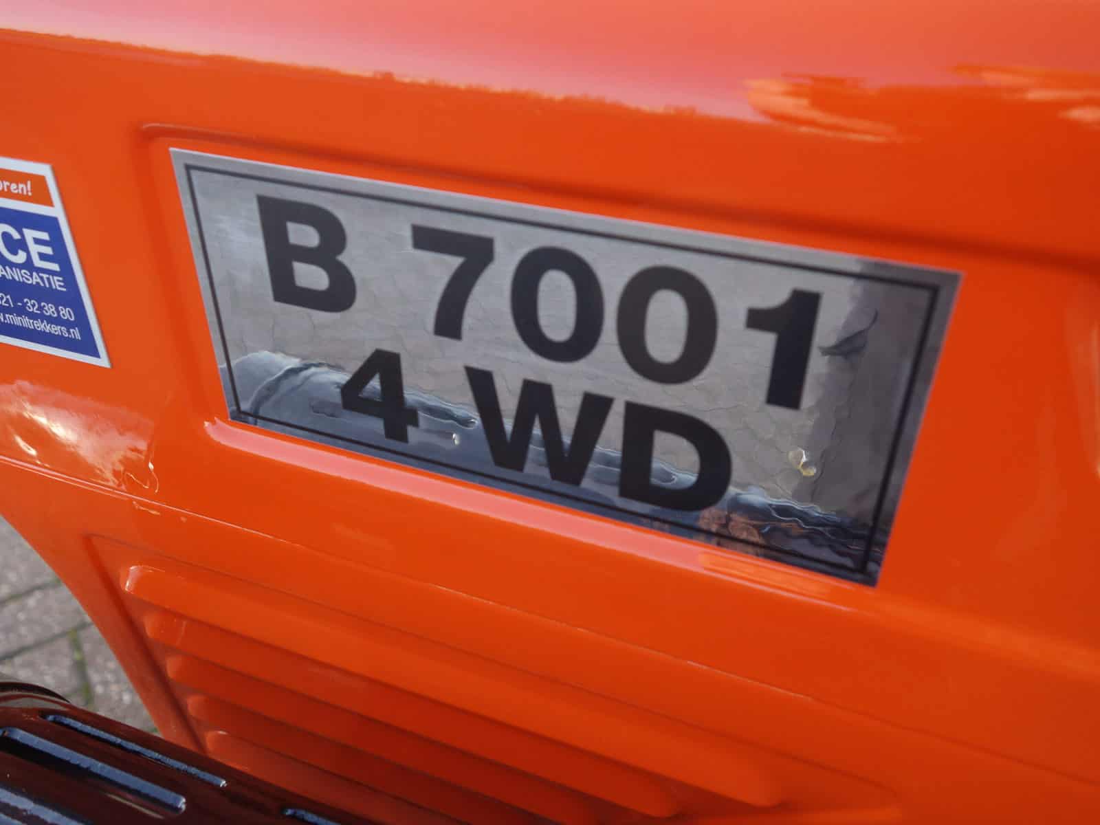 Kubota B7001 4wd - Afbeelding 6