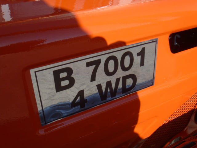 Kubota B7001 4wd - Afbeelding 6