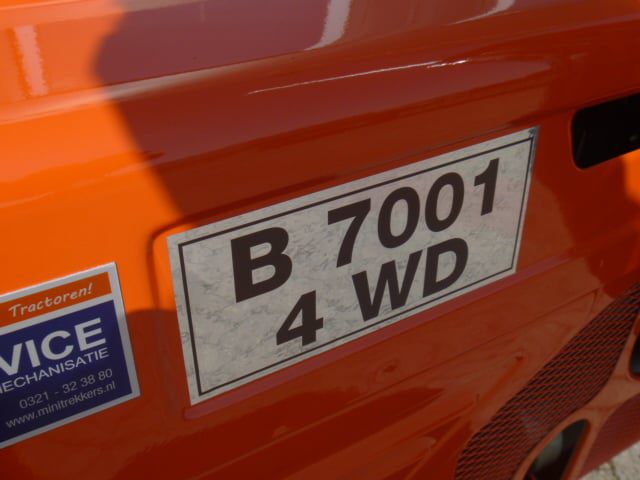Kubota B7001 4wd - Afbeelding 6
