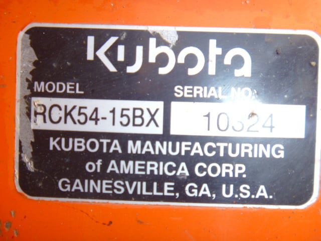 Kubota BX1500 4wd HST - Afbeelding 22