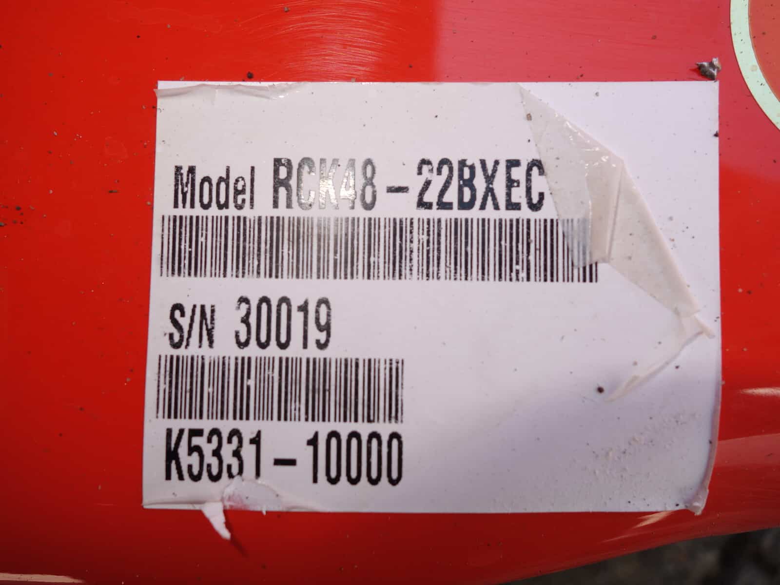 Kubota BX1800 4wd HST - Afbeelding 27