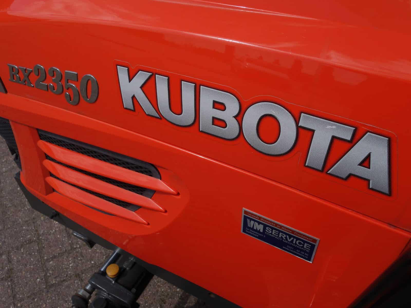 Kubota BX2350 4wd HST - Afbeelding 5