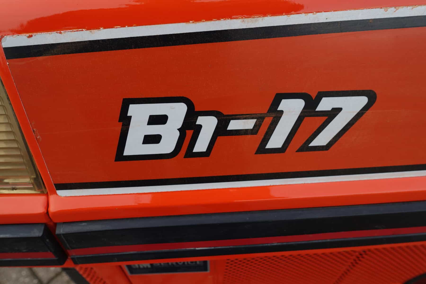 Kubota Bulltra B1-17 4wd - Afbeelding 7