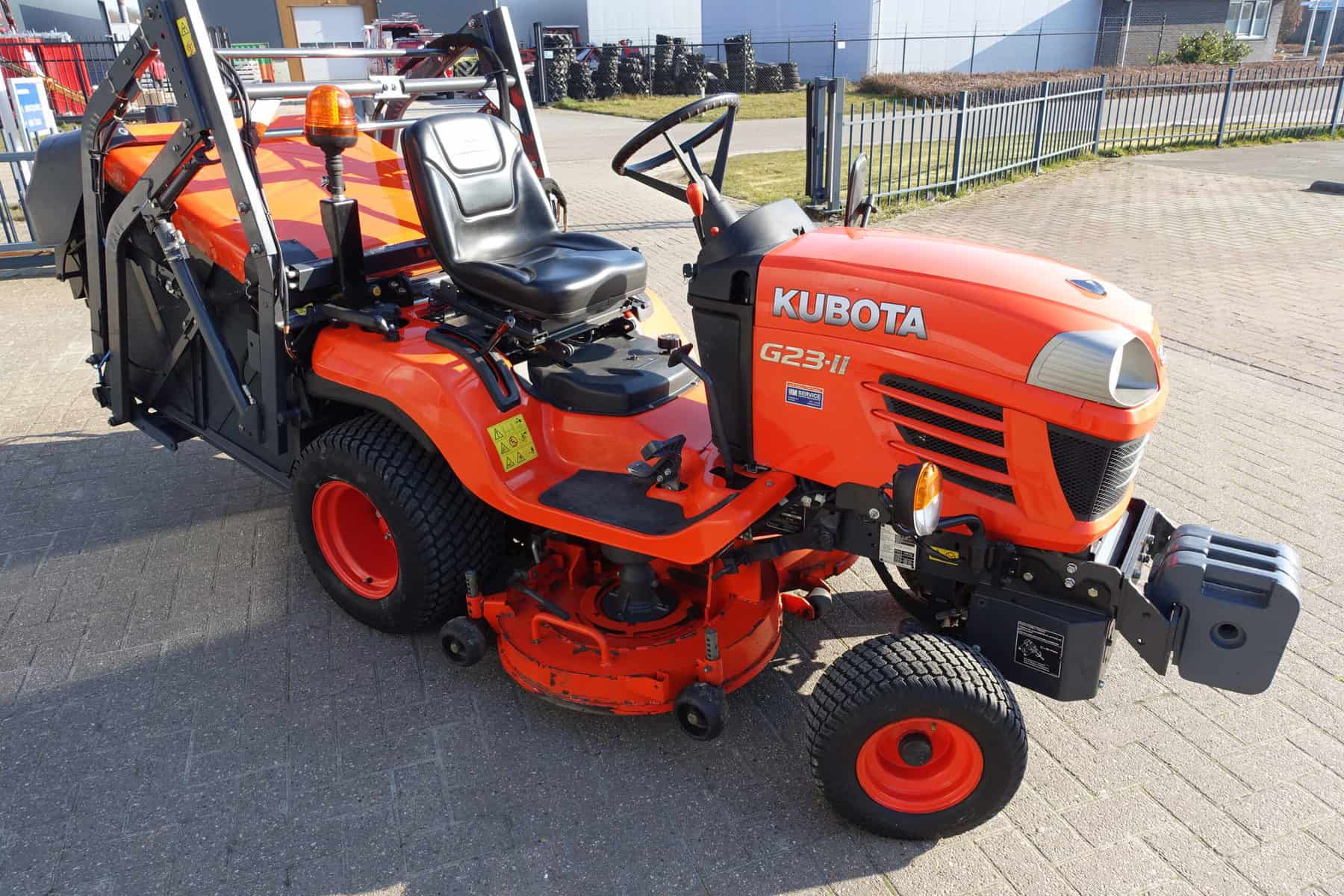 Kubota G23-II HST + Opvang - Afbeelding 2