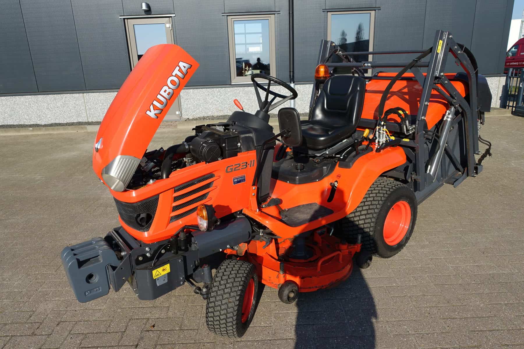 Kubota G23-II HST + Opvang - Afbeelding 23