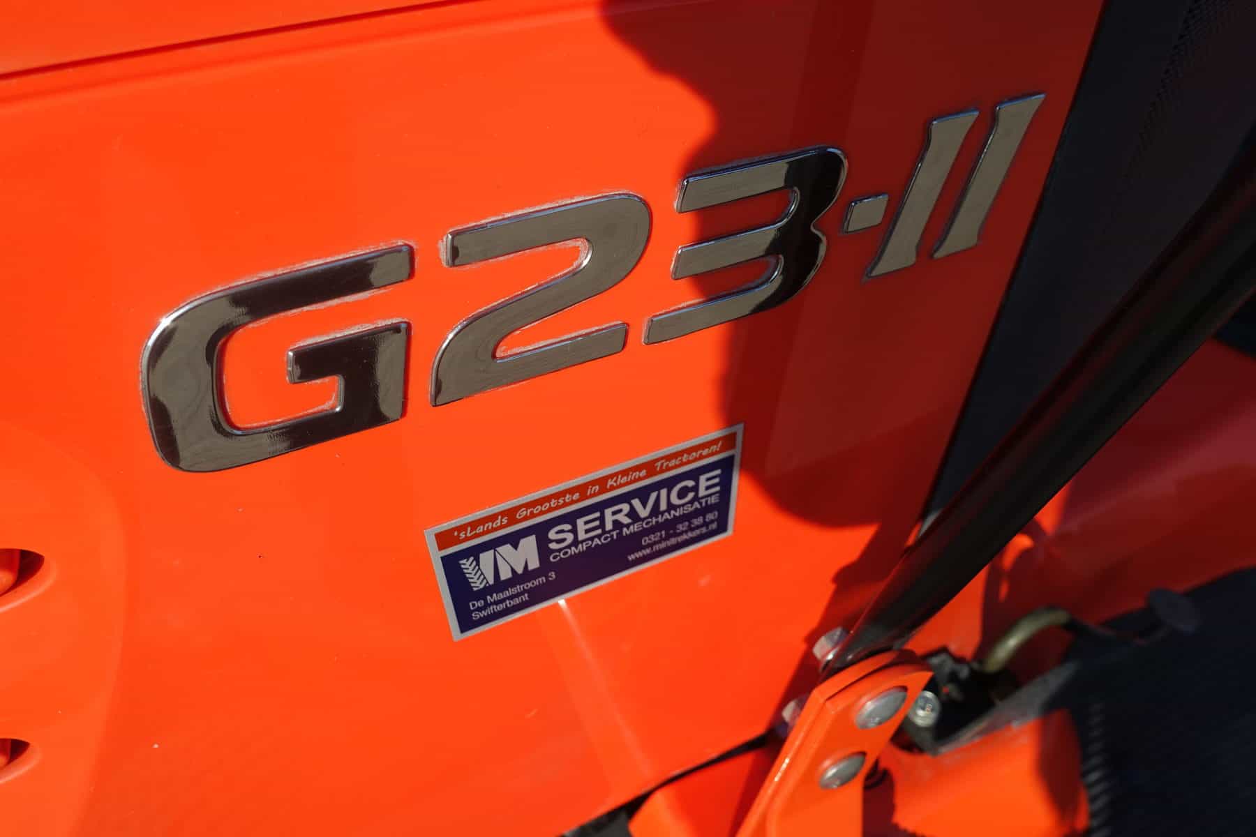 Kubota G23-II HST + Opvang - Afbeelding 6