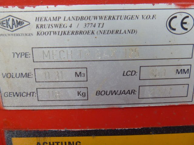 Hekamp Trekkerbak 125 - Afbeelding 8