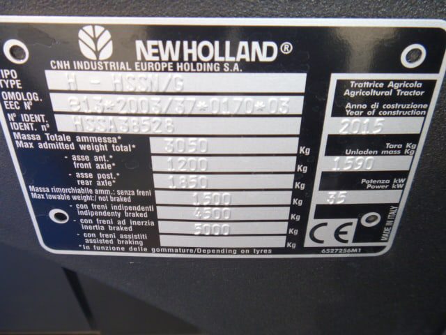 New Holland T3030 4wd - Afbeelding 34