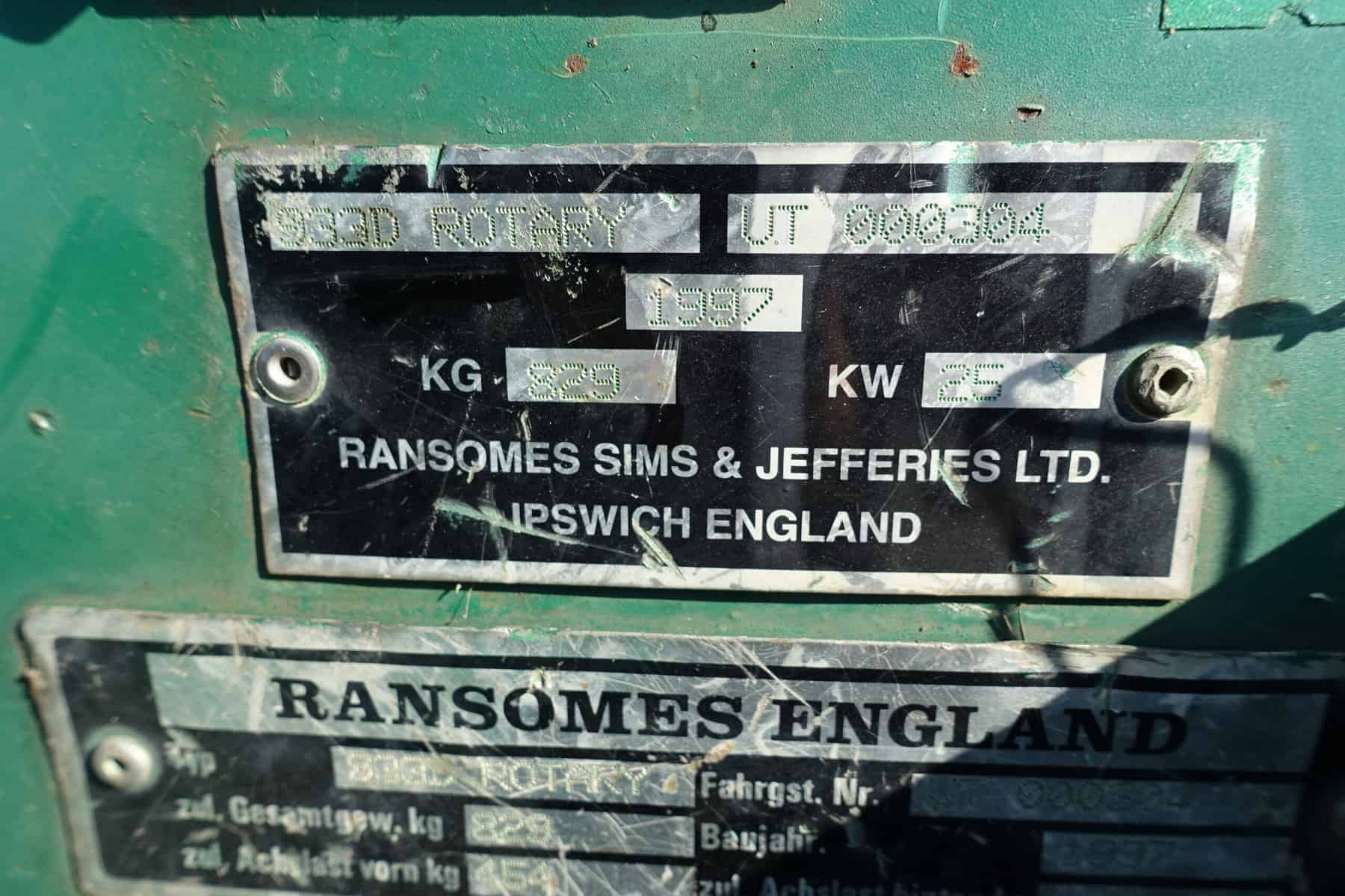 Ransomes 933D - Afbeelding 4