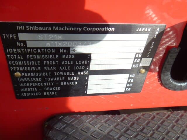 Shibaura ST330 4WD HST - Afbeelding 23
