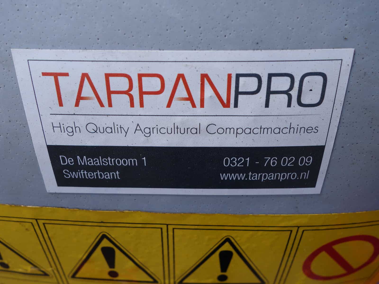 Tarpan Pro Veldspuit 200 Liter - Afbeelding 12