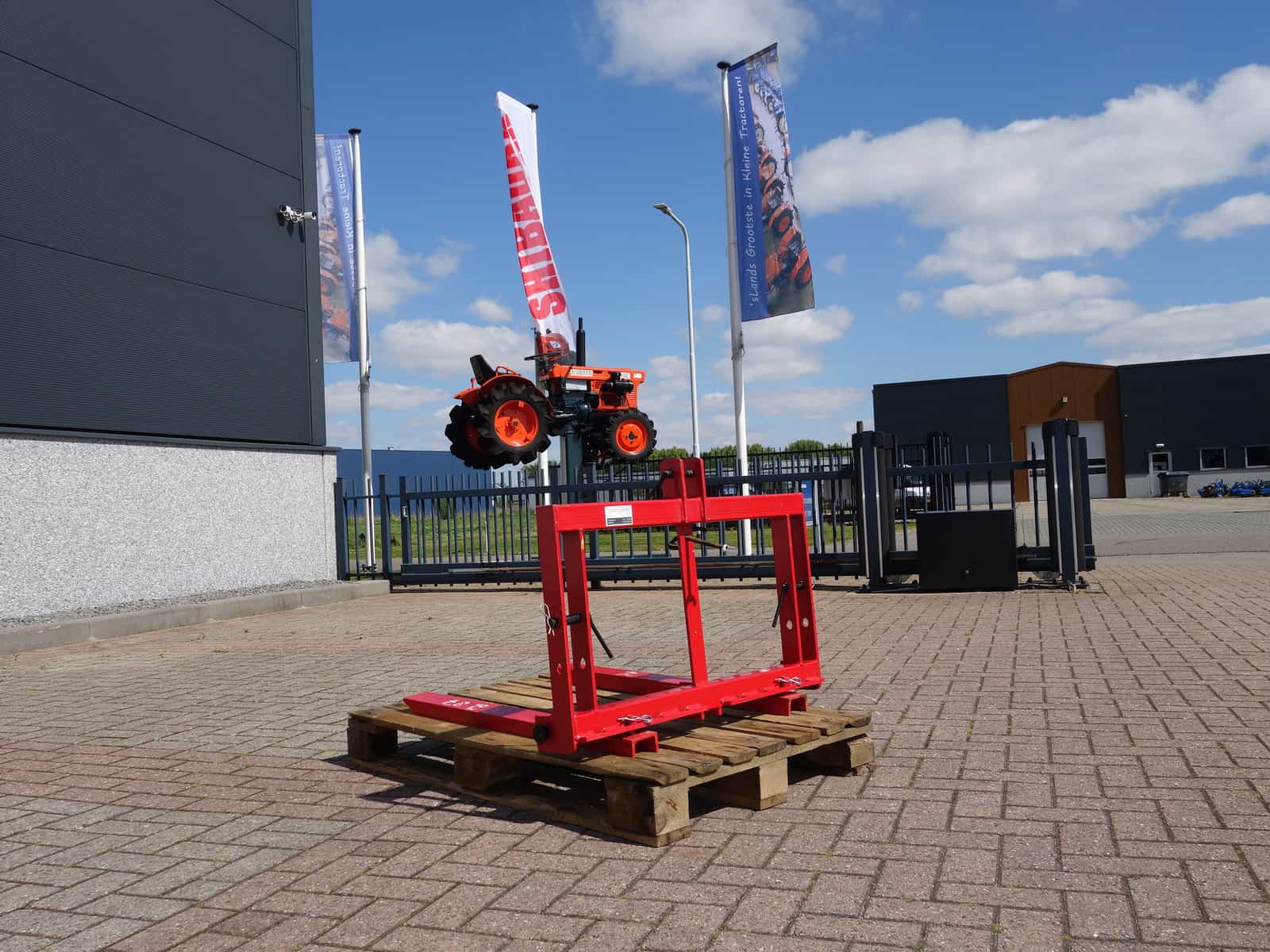 Tarpan Pro Verstelbare Palletvork 400 Kg - Afbeelding 10