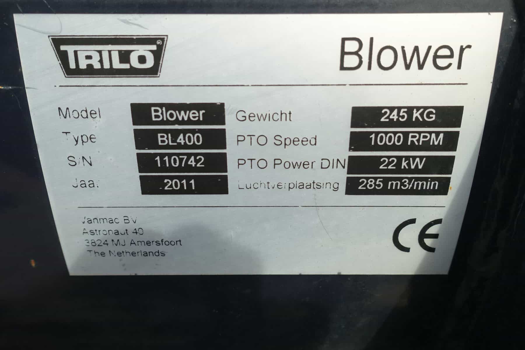 Trilo BL400 Bladblazer - Afbeelding 5