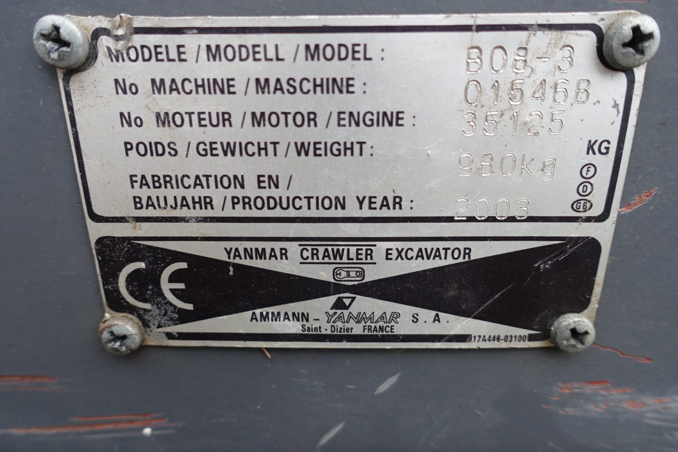 Yanmar B08-3 - Afbeelding 23