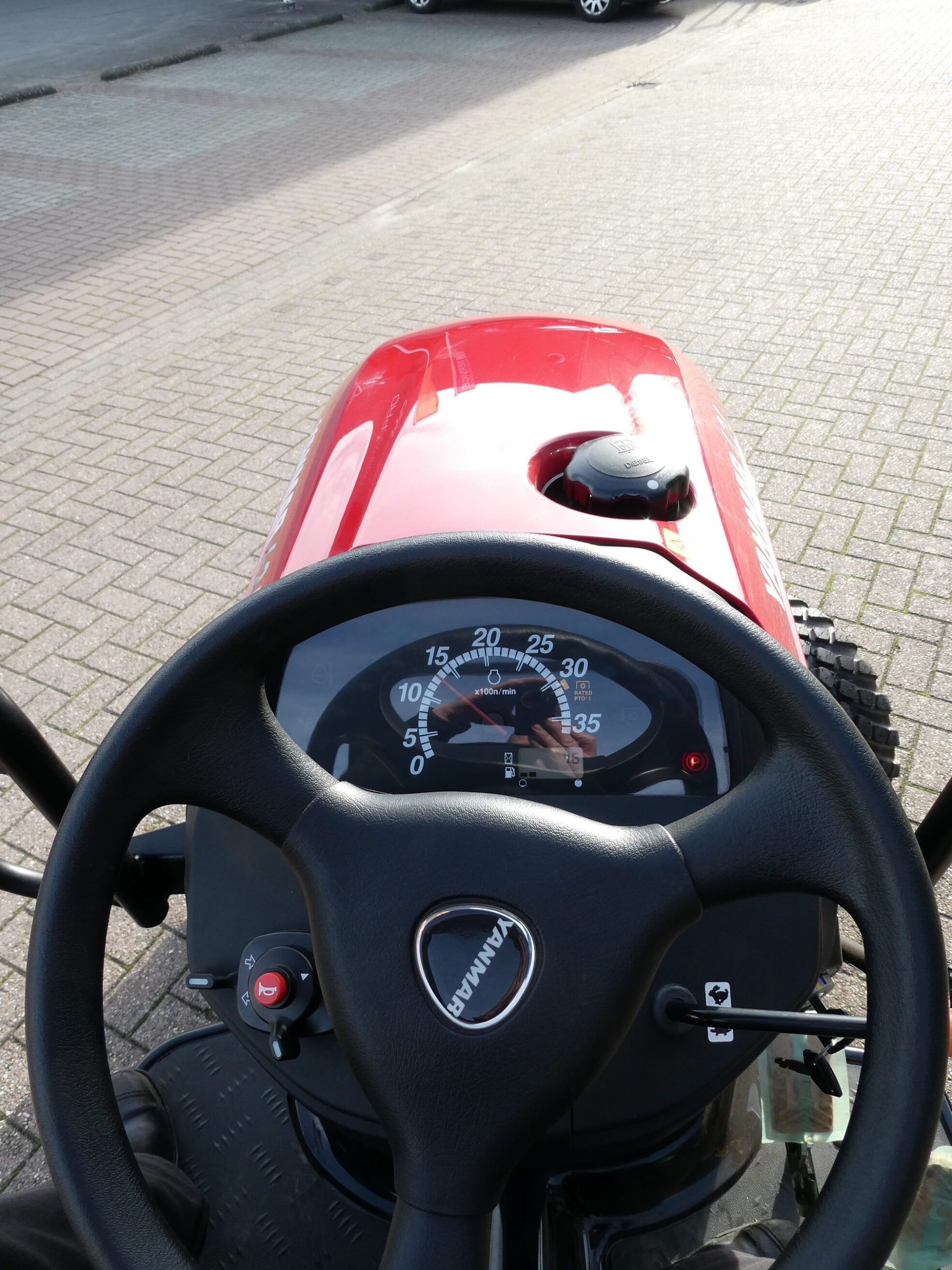 Yanmar SA424 4wd HST - Afbeelding 11