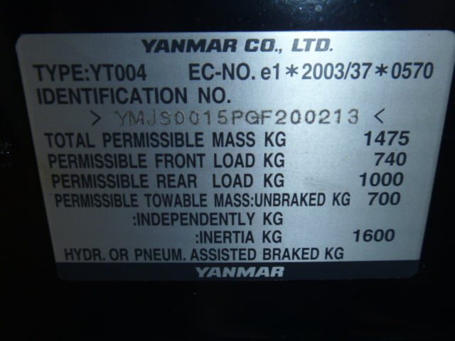 Yanmar SA424 4wd HST - Afbeelding 25
