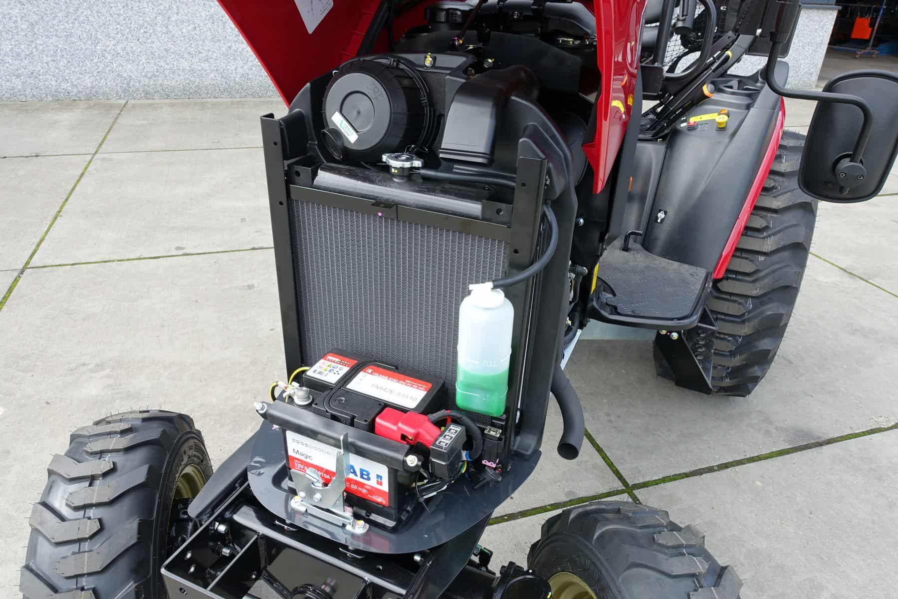 Yanmar SA424 4wd HST - Afbeelding 25