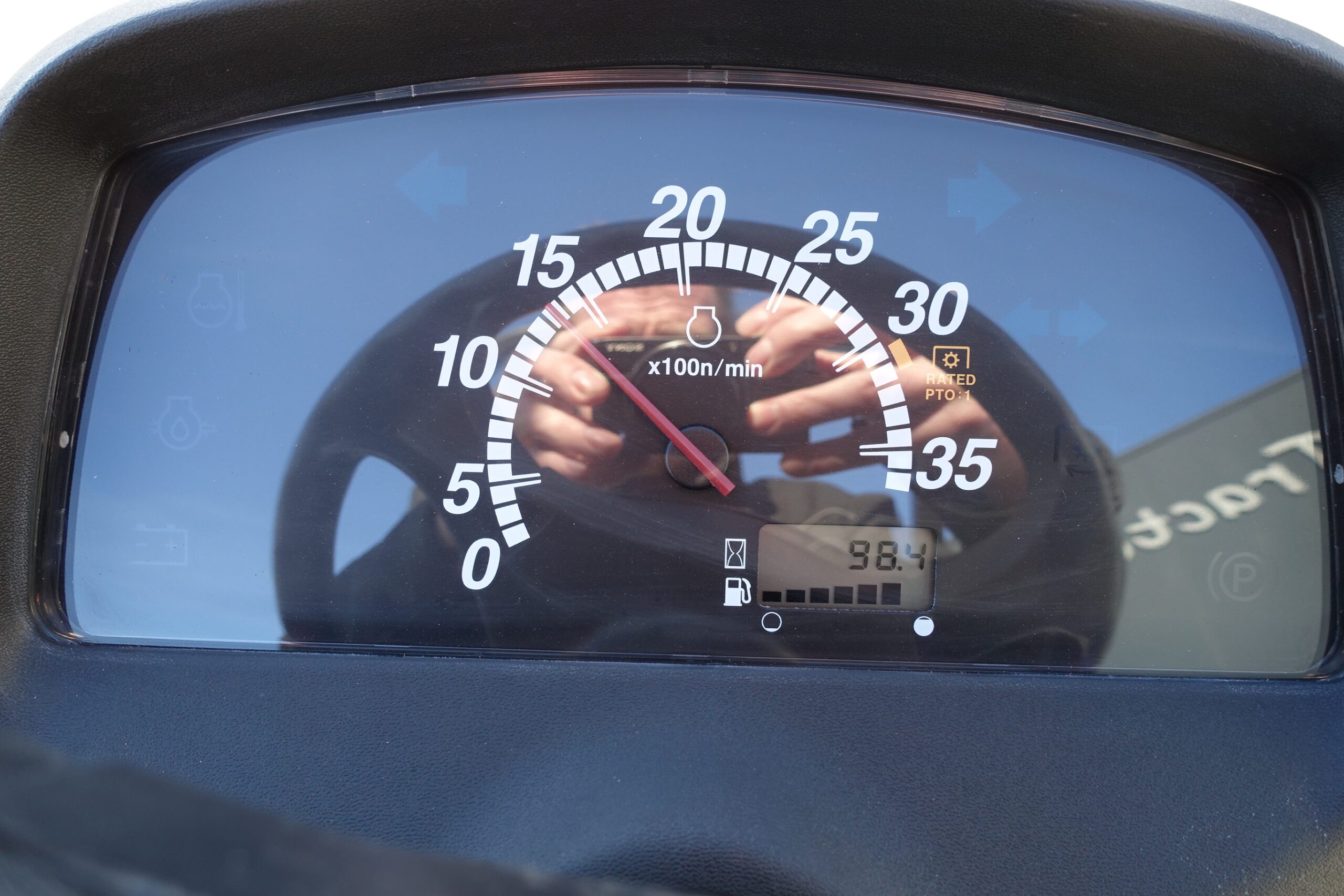 Yanmar SA424 4wd HST - Afbeelding 10