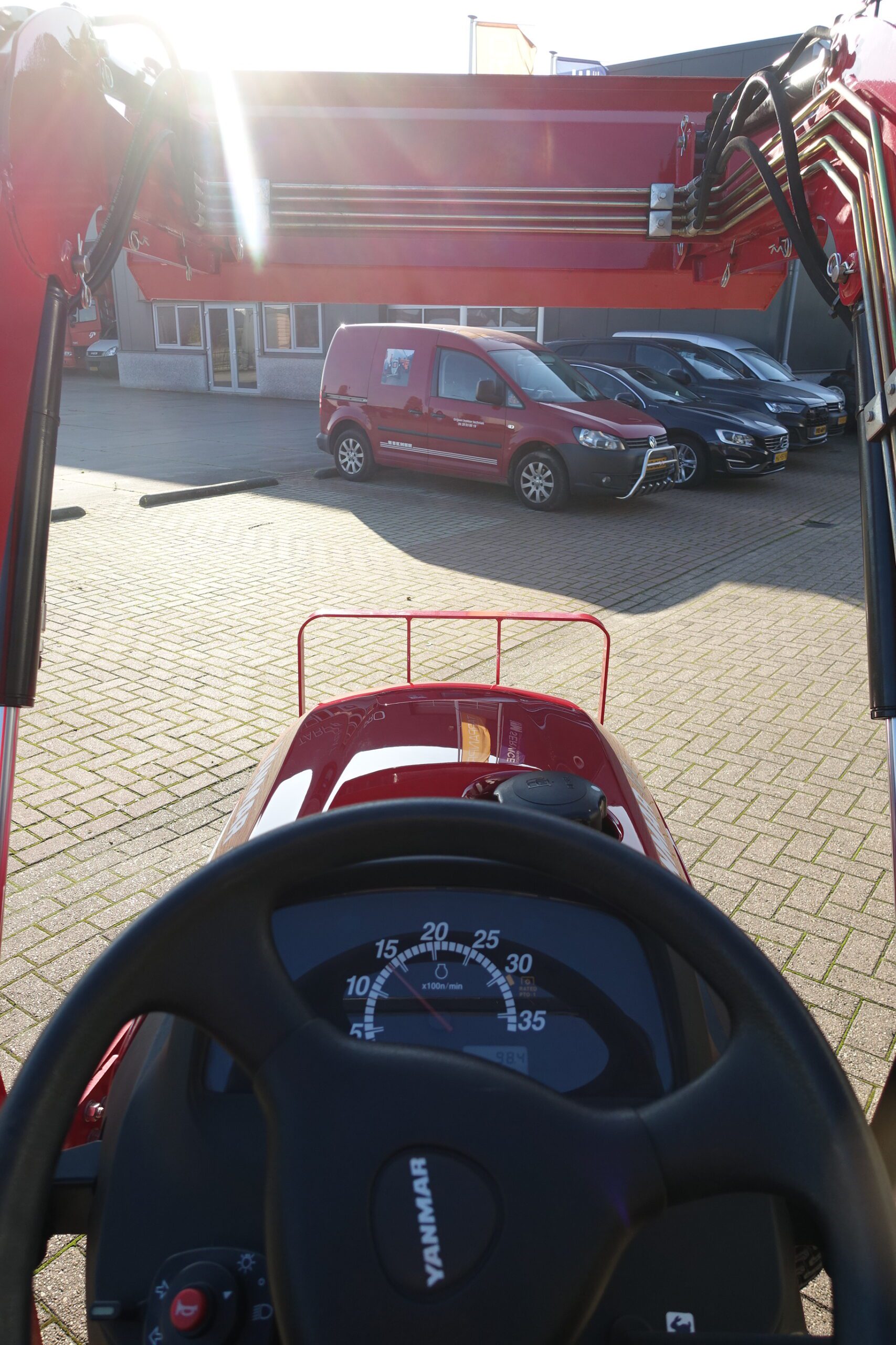 Yanmar SA424 4wd HST - Afbeelding 11