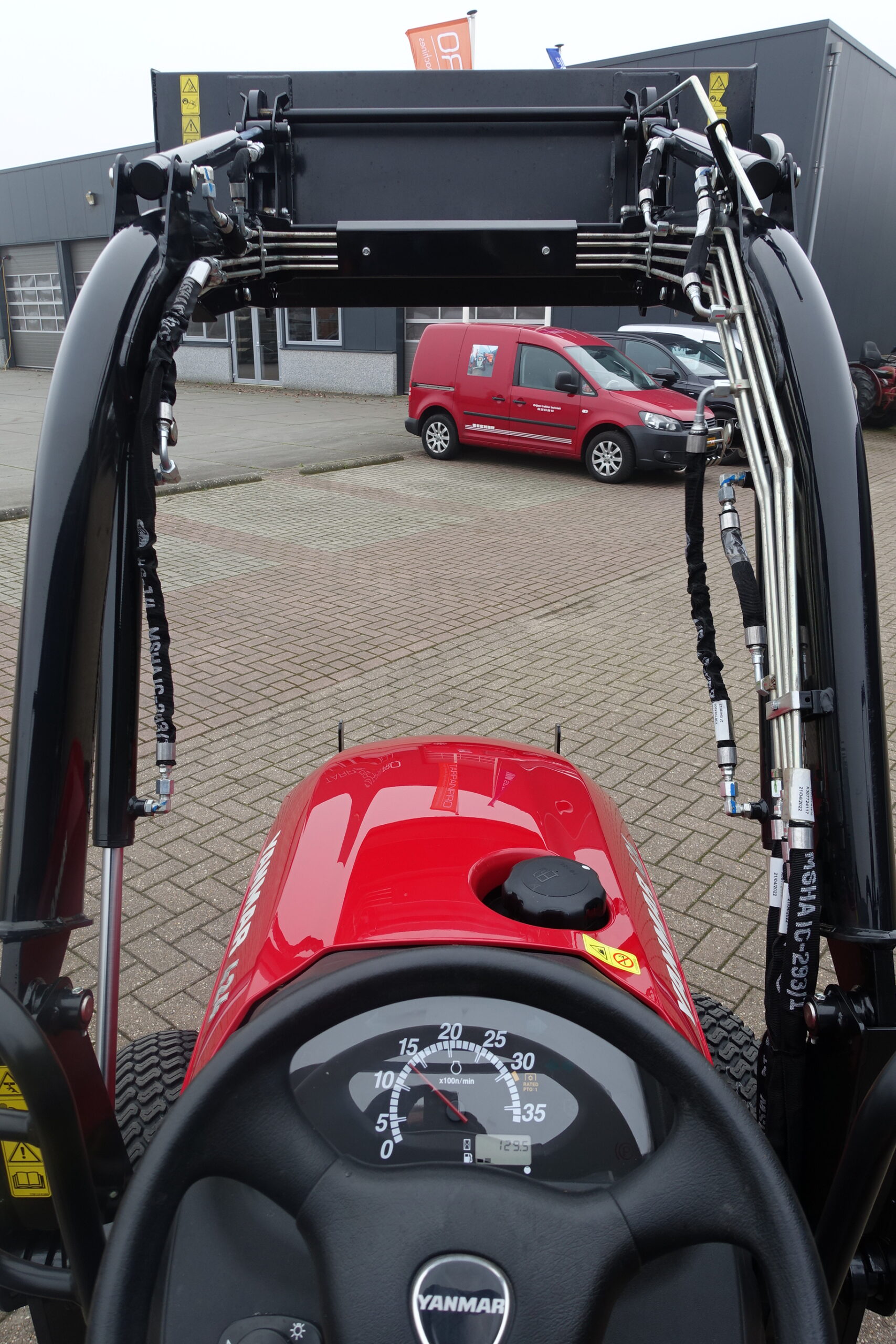 Yanmar SA424 4wd HST - Afbeelding 15