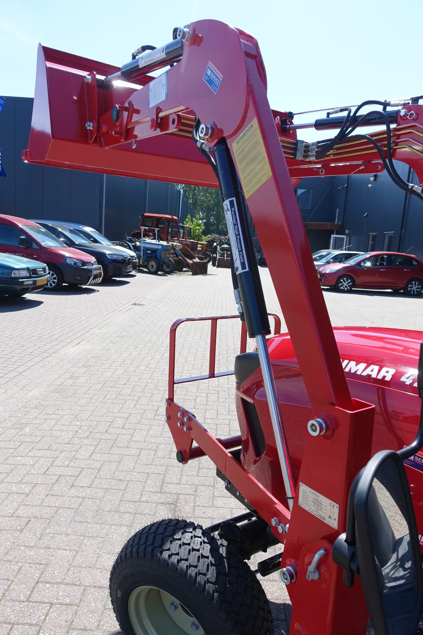 Yanmar SA424 4wd HST - Afbeelding 25