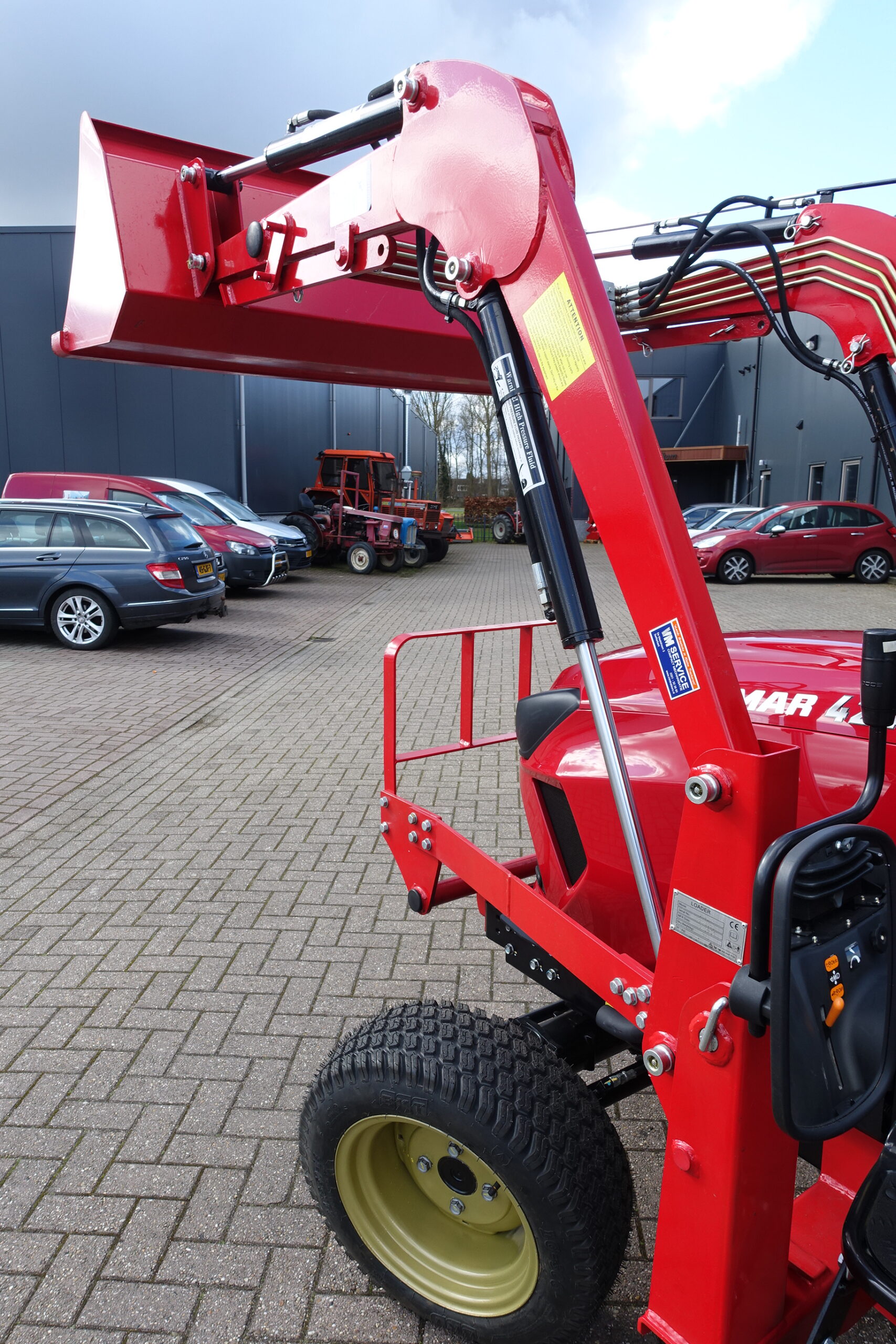 Yanmar SA424 4wd HST - Afbeelding 28