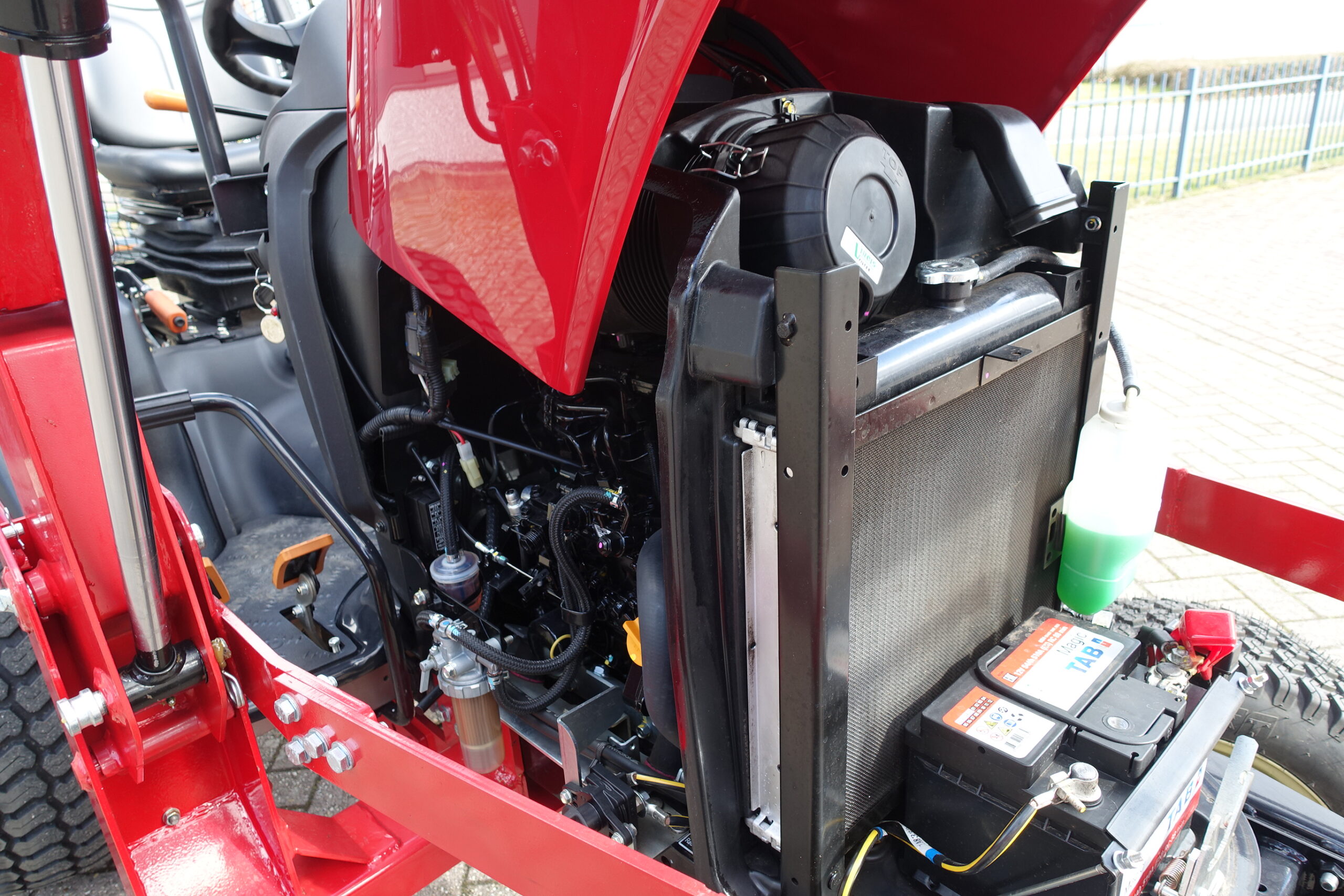 Yanmar SA424 4wd HST - Afbeelding 35